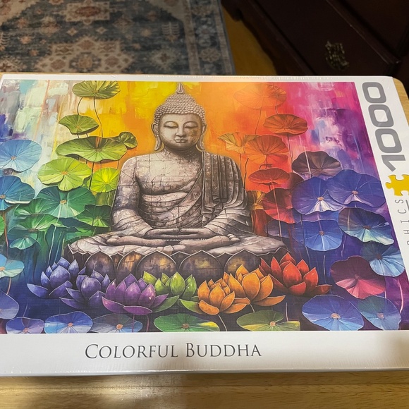 Eurographics Colorful Buddha 1000 Pcs Puzzle Sealed - Picture 4 of 4
